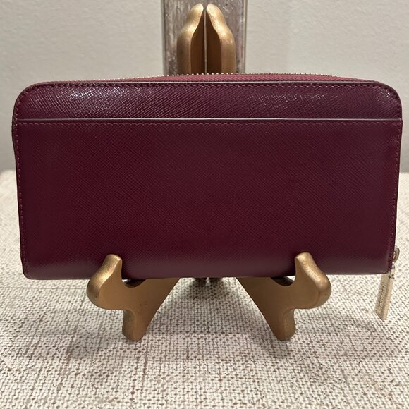 Kate Spade New York Madison Large Continental Wallet in Red Jam - Picture 3 of 7